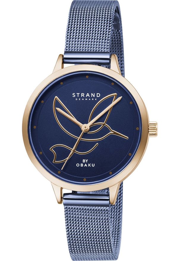 Zegarek Strand Zegarek damski Strand S720LXVLML niebieski. Kolor: niebieski