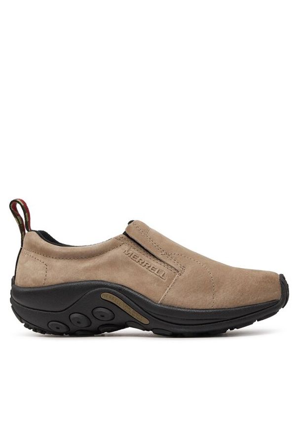 Merrell Półbuty Jungle Moc J60801 Beżowy. Kolor: beżowy. Materiał: skóra, zamsz