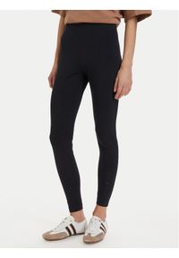 Beverly Hills Polo Club Legginsy P-SS26W-TL516528-0298 Granatowy Slim Fit. Kolor: niebieski. Materiał: bawełna #1