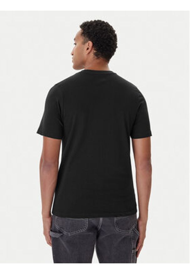 Kappa Komplet 3 t-shirtów Logo Sylvo 322562W Czarny Regular Fit. Kolor: czarny. Materiał: bawełna