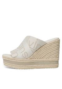 Calvin Klein Jeans Espadryle Wedge Sandal Webbing YW0YW00961 Écru. Materiał: materiał #5