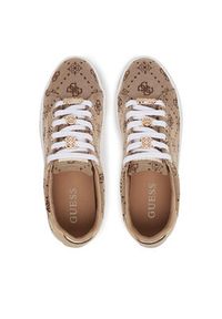 Guess Sneakersy FLTSS2 FAL12 Beżowy. Kolor: beżowy. Materiał: materiał #3