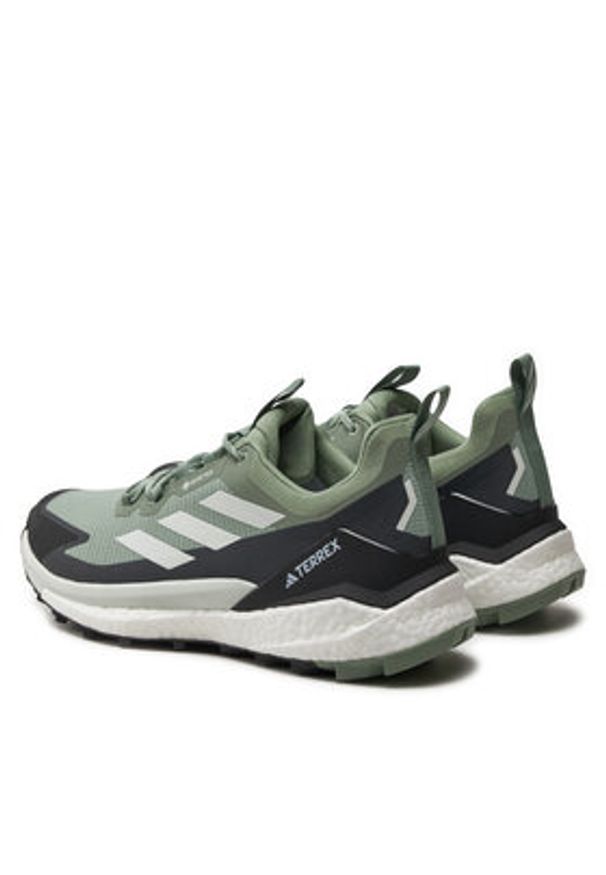 Adidas - adidas Sneakersy Terrex Free Hiker 2.0 Low GORE-TEX Hiking IE5103 Zielony. Kolor: zielony. Materiał: materiał, mesh. Technologia: Gore-Tex. Model: Adidas Terrex