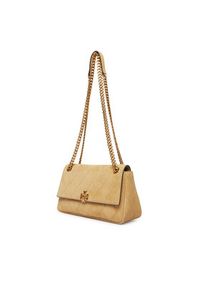 Tory Burch Torebka 183355 Beżowy. Kolor: beżowy. Materiał: skórzane #4