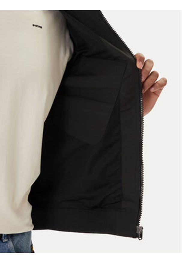 G-Star RAW - G-Star Raw Kurtka przejściowa Track D29311-D908 Czarny Regular Fit. Kolor: czarny. Materiał: syntetyk
