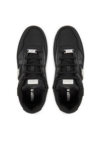 Philipp Plein - PHILIPP PLEIN Sneakersy SAES USC0766 PTE120N Czarny. Kolor: czarny. Materiał: skóra #4