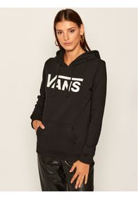 Vans Bluza Classic V II VN0A53OV Czarny Regular Fit. Kolor: czarny. Materiał: bawełna