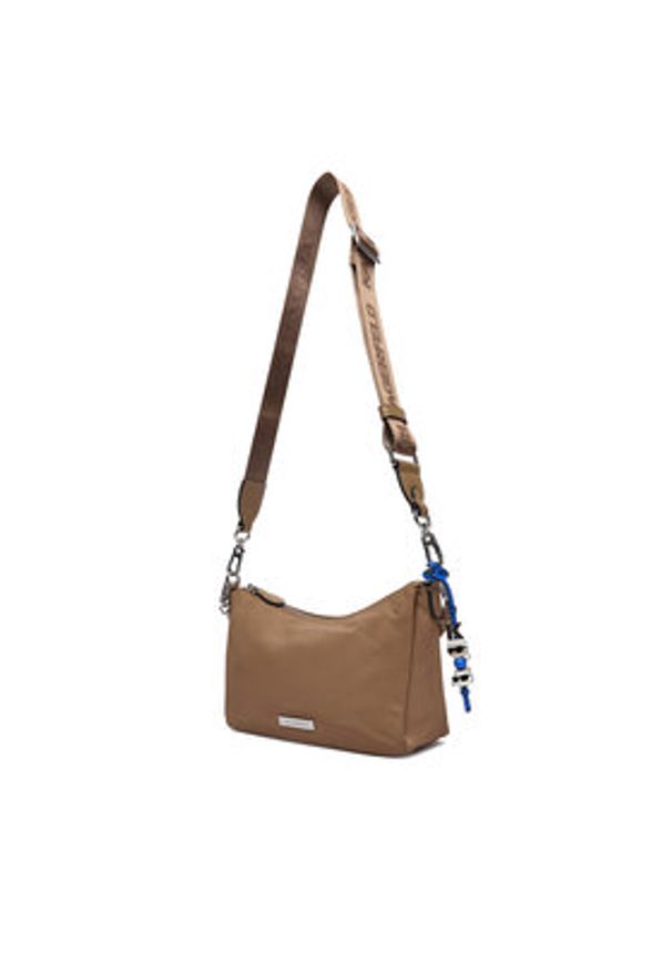 Karl Lagerfeld - KARL LAGERFELD Torebka B1W30018 Brązowy. Kolor: brązowy. Materiał: skórzane