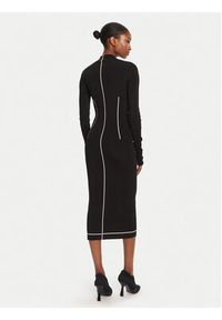 Patrizia Pepe Kardigan 8A1522 K265 FG09 Czarny Regular Fit. Kolor: czarny. Materiał: syntetyk #3