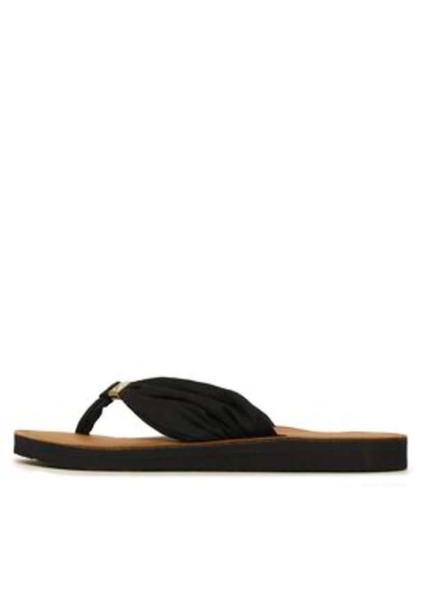 TOMMY HILFIGER - Tommy Hilfiger Japonki Th Elevated Beach Sandal FW0FW06985 Granatowy. Kolor: niebieski. Materiał: materiał