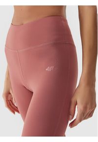 4f - 4F Legginsy 4FAW23TFTIF155 Czerwony Slim Fit. Kolor: czerwony. Materiał: syntetyk #6