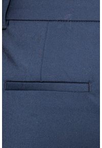 Vero Moda - Spodnie Victoria. Kolor: niebieski. Materiał: tkanina, bawełna, nylon, elastan. Wzór: gładki #3