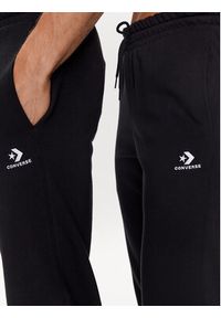 Converse Spodnie dresowe Unisex 10023873-A01 Czarny Standard Fit. Kolor: czarny. Materiał: bawełna #3