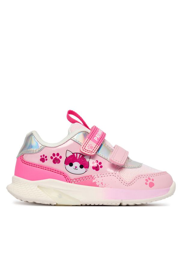 Sneakersy Primigi. Kolor: różowy