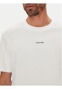 Calvin Klein Polo LV04LC241G Biały Regular Fit. Typ kołnierza: polo. Kolor: biały. Materiał: bawełna