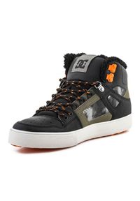 Buty DC Shoes Pure high-top wc wnt M ADYS400047-0BG czarne. Kolor: czarny. Materiał: guma, skóra. Szerokość cholewki: normalna. Sezon: zima