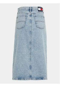Tommy Jeans Spódnica jeansowa Claire DW0DW16843 Niebieski Wide Fit. Kolor: niebieski. Materiał: bawełna #6