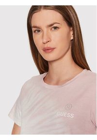 Guess T-Shirt W2GI32 K9RM1 Różowy Regular Fit. Kolor: różowy. Materiał: bawełna