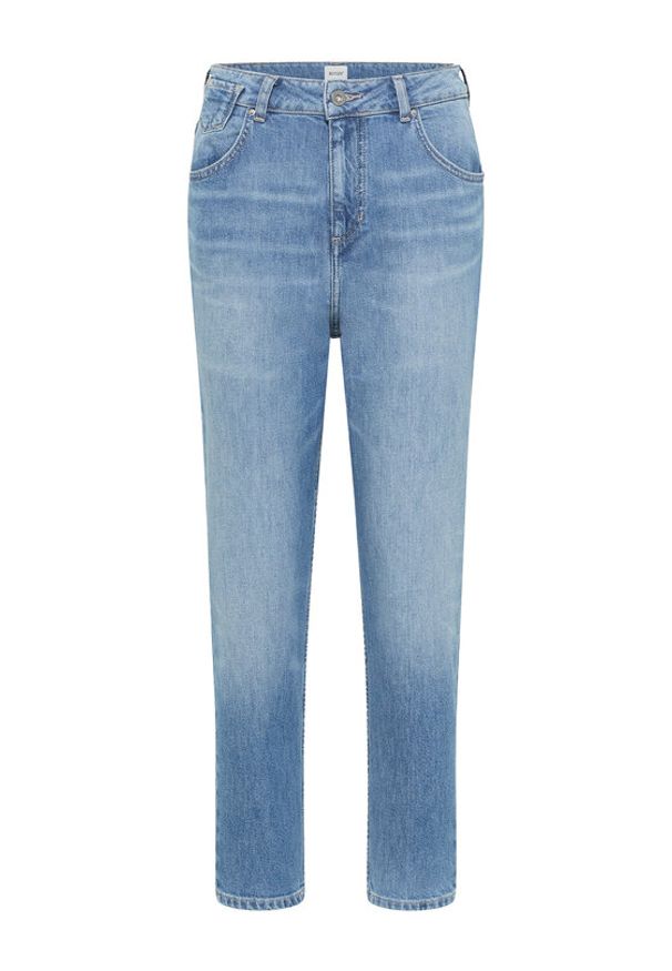 Mustang Jeansy Charlotte 1013598 Niebieski Mom Fit. Kolor: niebieski