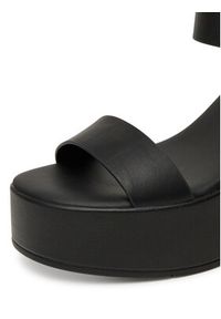 DeeZee Sandały 23258-12 Czarny. Kolor: czarny. Materiał: skóra #6