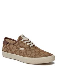 Coach Tenisówki Citysole Skate C2705 Brązowy. Kolor: brązowy. Materiał: materiał