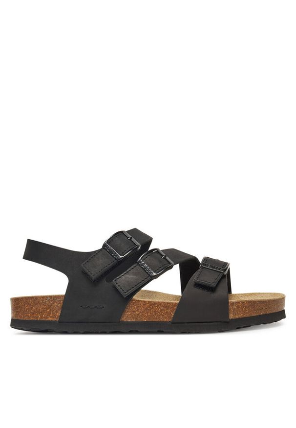 Sandały Josef Seibel. Kolor: czarny