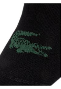 Lacoste Zestaw 3 par stopek unisex RA7872 Czarny. Kolor: czarny. Materiał: bawełna, materiał