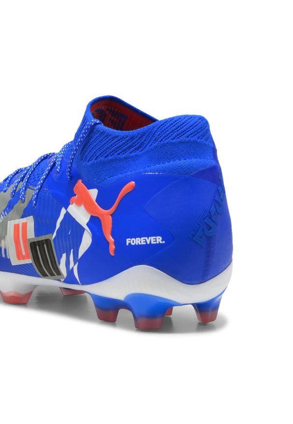 Puma - Buty piłkarskie unisex FUTURE 8 ULTIMATE FOREVER FG PUMA. Kolor: niebieski, wielokolorowy, biały. Sport: piłka nożna