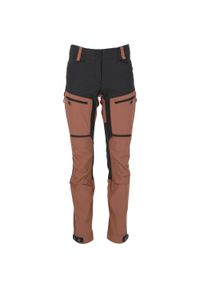 Spodnie trekkingowe damskie Whistler Kodiak. Kolor: wielokolorowy, brązowy, czarny. Sezon: lato. Sport: turystyka piesza #1