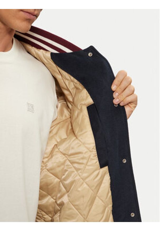 Tommy Jeans Kurtka bomber DM0DM19631 Granatowy Regular Fit. Kolor: niebieski. Materiał: syntetyk