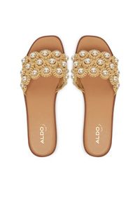 Aldo Klapki Gizelle 14003469 Beżowy. Kolor: beżowy. Materiał: skóra #3