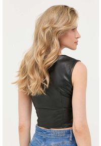 Guess top damski kolor czarny. Kolor: czarny #5