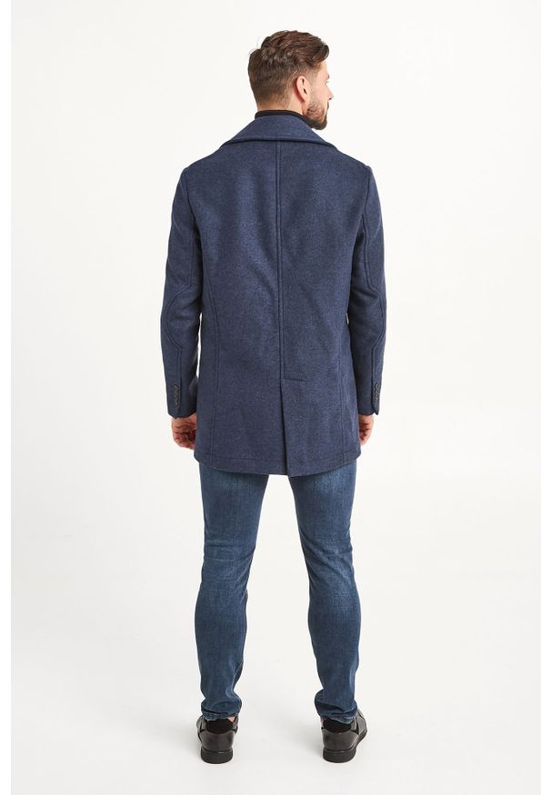 Trussardi Jeans - PŁASZCZ TRUSSARDI JEANS. Sezon: zima