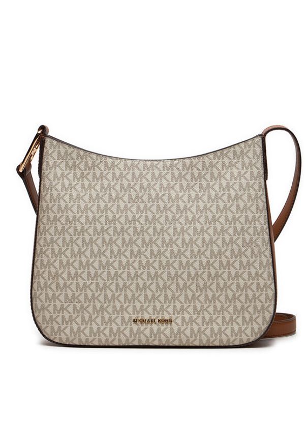 MICHAEL Michael Kors Torebka 32S4G8KM9B Beżowy. Kolor: beżowy. Materiał: skórzane