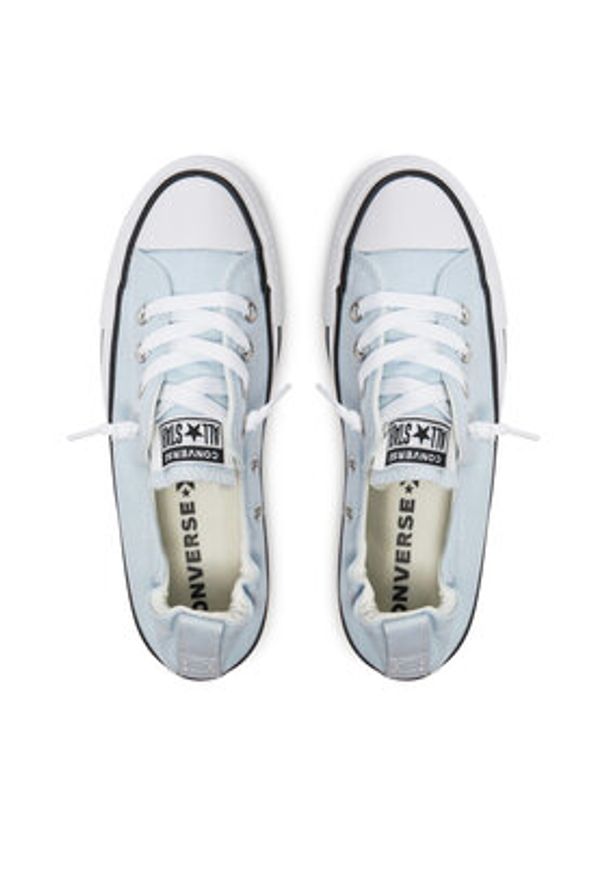 Converse Trampki Chuck Taylor All Star Shoreline Slip A11544C Szary. Kolor: szary. Materiał: materiał