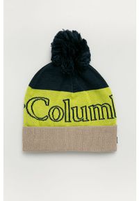 columbia - Columbia - Czapka. Kolor: żółty, zielony, wielokolorowy. Materiał: dzianina, akryl. Wzór: nadruk. Sezon: zima #1