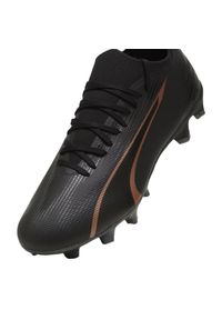Buty piłkarskie Puma Ultra Match FG/AG M 107754 02 czarne. Kolor: czarny. Szerokość cholewki: normalna. Sport: piłka nożna #4