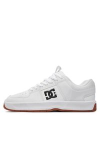 DC Sneakersy Lynx Zero ADYS100615 Biały. Kolor: biały. Materiał: skóra #5