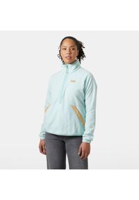 Damska bluza dresowa 1/2 z zamkiem błyskawicznym Helly Hansen Rig. Kolor: niebieski. Materiał: dresówka. Sezon: wiosna, lato. Sport: turystyka piesza