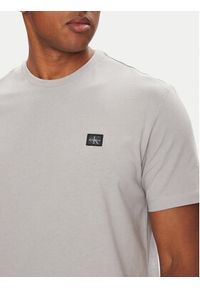 Calvin Klein Jeans T-Shirt LV04RC272G Szary Regular Fit. Kolor: szary. Materiał: bawełna