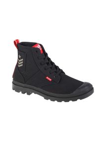 Buty sportowe Sneakersy unisex, Palladium Pampa Hi Army. Kolor: czarny. Materiał: guma, materiał, tkanina, syntetyk. Sport: turystyka piesza