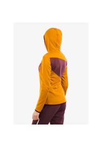 ORTOVOX - Bluza trekkingowa damska Ortovox Fleece Grid Hoody. Kolor: żółty