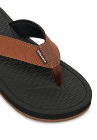 skechers - Skechers Japonki Tantric-Copano 205097/BRN Brązowy. Kolor: brązowy. Materiał: skóra #6