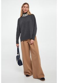 Ermanno Firenze - Sweter damski wełniany ERMANNO FIRENZE. Materiał: wełna #5