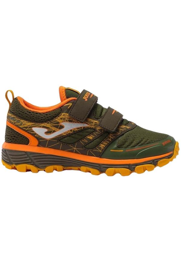 Children's Path Shoes Joma Sima Jr 2223 - Khaki/Oranje, rozmiar 33. Okazja: na spacer. Kolor: pomarańczowy, wielokolorowy, zielony. Sport: turystyka piesza