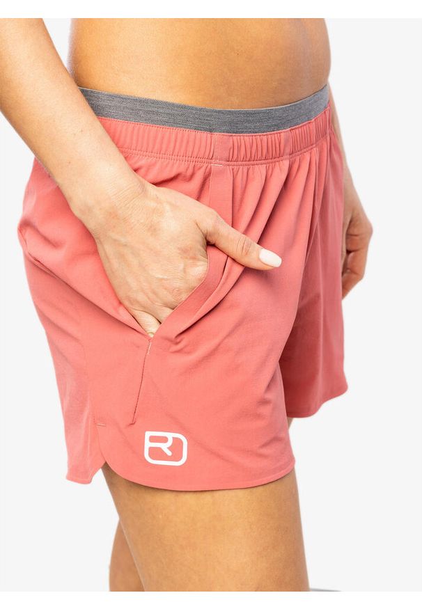 ORTOVOX - Spodenki turystyczne damskie Ortovox Piz Selva Shorts. Kolor: różowy