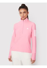 Adidas - adidas Bluza HL1460 Różowy Regular Fit. Kolor: różowy. Materiał: syntetyk