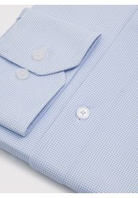 Pako Lorente - PAKO LORENTE - Dzianinowa koszula męska w pepitkę. Typ kołnierza: kołnierzyk klasyczny. Materiał: dzianina. Długość rękawa: długi rękaw. Długość: długie #2