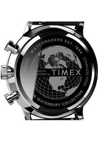 Timex Zegarek Waterbury Chronograph TW2U88300 Czarny. Kolor: czarny
