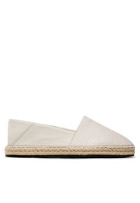Calvin Klein Espadryle Mono HW0HW01456 Écru. Materiał: skóra #1